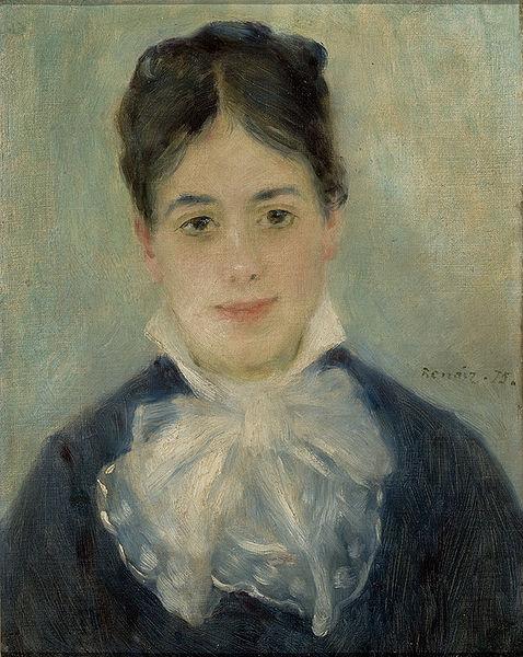 Pierre Auguste Renoir Lady Smiling China oil painting art